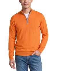 N.Peal Cashmere - Salcombe Cashmere-Blend 1/2-Zip Sweater - Lyst