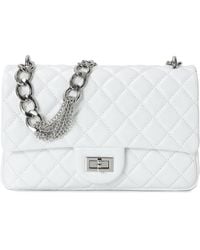 Tiffany & Fred Paris - Elegant Quilted Leather Chain Shoulder Bag - Lyst