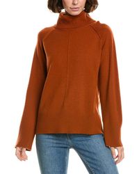 InCashmere - Wide Sleeve Cowl Neck Wool & Cashmere-Blend Sweater - Lyst