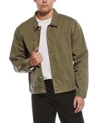 Officine Generale - Officine Generale Leo Pigment-dyed Twill Jacket - Lyst