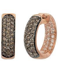Le Vian - Le Vian 14k Rose Gold 0.95 Ct. Tw. Diamond Earrings - Lyst