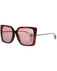 Gucci - Oversized Havana Sunglasses (Authentic Pre-Loved) - Lyst