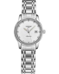 Longines Saint-imier Diamond Watch, Circa 2020s - White