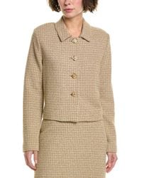 St. John - Tweed Jacket - Lyst