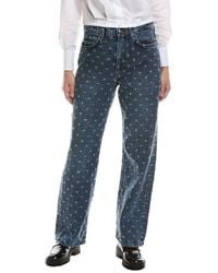 Rag & Bone - Shea High-rise Vintage Tweed Ankle Relaxed Straight Jean - Lyst