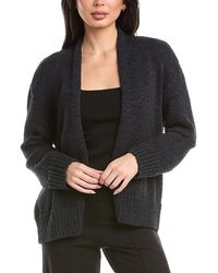 St. John - Relaxed Shawl Collar Cardigan - Lyst