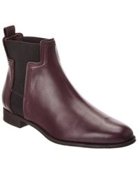 Tod's - Gomma Suede Bootie - Lyst