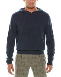 Magaschoni Hooded Cashmere Jumper - Blue