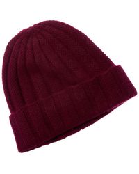 Sofiacashmere - Sofiacashmere Novelty Rib Cashmere Hat - Lyst