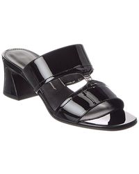 Ferragamo - Tot Patent Sandal - Lyst