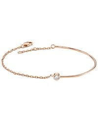 Amorium - 18K Rose Vermeil Cz Cuff - Lyst
