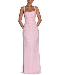 Vincent - Embellished Maxi Dress - Lyst
