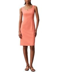 Calvin Klein - Stretch Crepe Mini Dress - Lyst