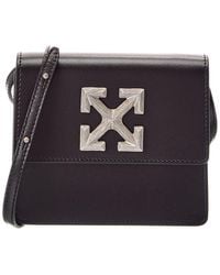 Off-White c/o Virgil Abloh - Jitney Leather Shoulder Bag - Lyst