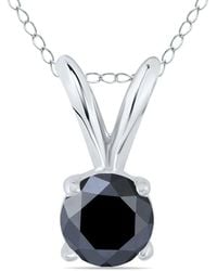 True Diamond - 14k 0.30 Ct. Tw. Diamond Solitaire Necklace - Lyst