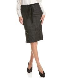 Tom Ford - Wool & Silk-Blend Mini Skirt - Lyst