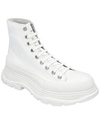 McQueen - Tread Slick Canvas Shoe - Lyst