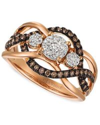 Le Vian - 14K 0.44 Ct. Tw. Diamond Clusters & Composites Ring - Lyst