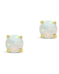 Sterling Forever - 14k Over Silver 1.70 Ct. Tw. Opal Studs - Lyst