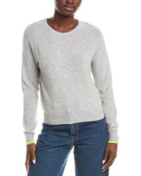 Brodie Cashmere - Smiley Mini Cashmere Sweater - Lyst