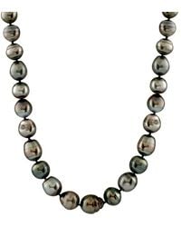 Splendid - 14k 8-10mm Tahitian Pearl Necklace - Lyst