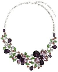 Eye Candy LA - Glass Crystal Madison Statement Necklace - Lyst
