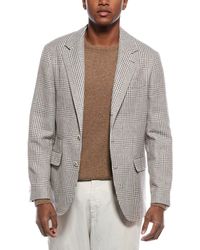 Brunello Cucinelli - Linen, Wool, & Silk-Blend Blazer - Lyst