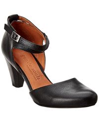 Gentle Souls By Kenneth Cole Raven Leather Pump - Black