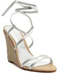 SCHUTZ SHOES - Deonne Leather Wedge - Lyst