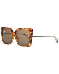 Gucci - Oversized Havana Sunglasses (Authentic Pre-Loved) - Lyst