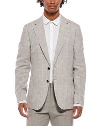 Reiss - Ashton Notch Linen Formal Jacket - Lyst