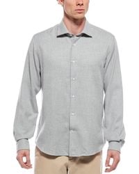 Reiss - Oe Chaser Brushed Cotton Top - Lyst