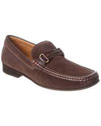 Donald J Pliner - Donnie Suede Loafer - Lyst