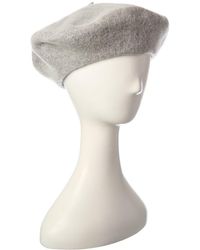 Hat Attack Timeless Wool Beret - White