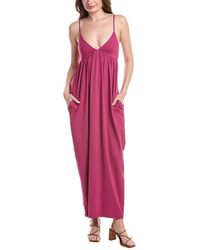 Susana Monaco - String Pleated Maxi Dress - Lyst