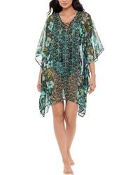 Miraclesuit - Florica Caftan Cover Up - Lyst