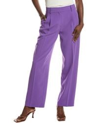 Theory - Double Pleat Trouser - Lyst