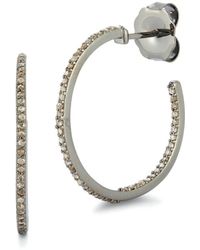 Banji Jewelry - Silver 0.77 Ct. Tw. Diamond Earrings - Lyst