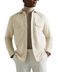 Reiss - Tucci Twin Pocket Cord Top - Lyst
