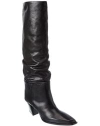 Jimmy Choo - Hart 60 Leather Knee-High Boot - Lyst