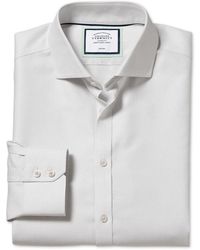 Charles Tyrwhitt - Non-Iron Ludgate Weave Cutaway Classic Fit Shirt - Lyst