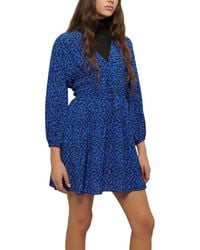 10 Crosby Derek Lam - Emma V-neck Mini Dress - Lyst