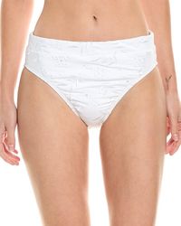 Tommy Bahama - Eyelet Hideaway High-Waist Bikini Bottom - Lyst