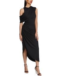 Halston - Gabrielle Midi Dress - Lyst