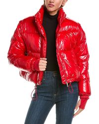 Sam. - Zip-Off Sleeve Cropped Down Puffer Coat - Lyst