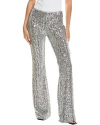 Michael Kors - Stretch Sequin Flare Pants - Lyst