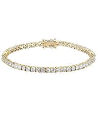 Liv Oliver - 18k Plated 6.20 Ct. Tw. Cz Tennis Bracelet - Lyst