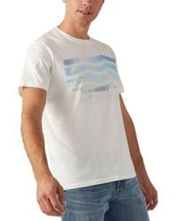 Sol Angeles - Riviera Waves Crew T-shirt - Lyst