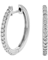 LEVARON - 14K 0.50 Ct. Tw. Diamond Earrings - Lyst