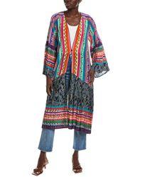 Johnny Was - Gemma Pleated Silk Kimono - Lyst